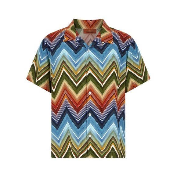 Missoni Men Macro Zigzag Shirt